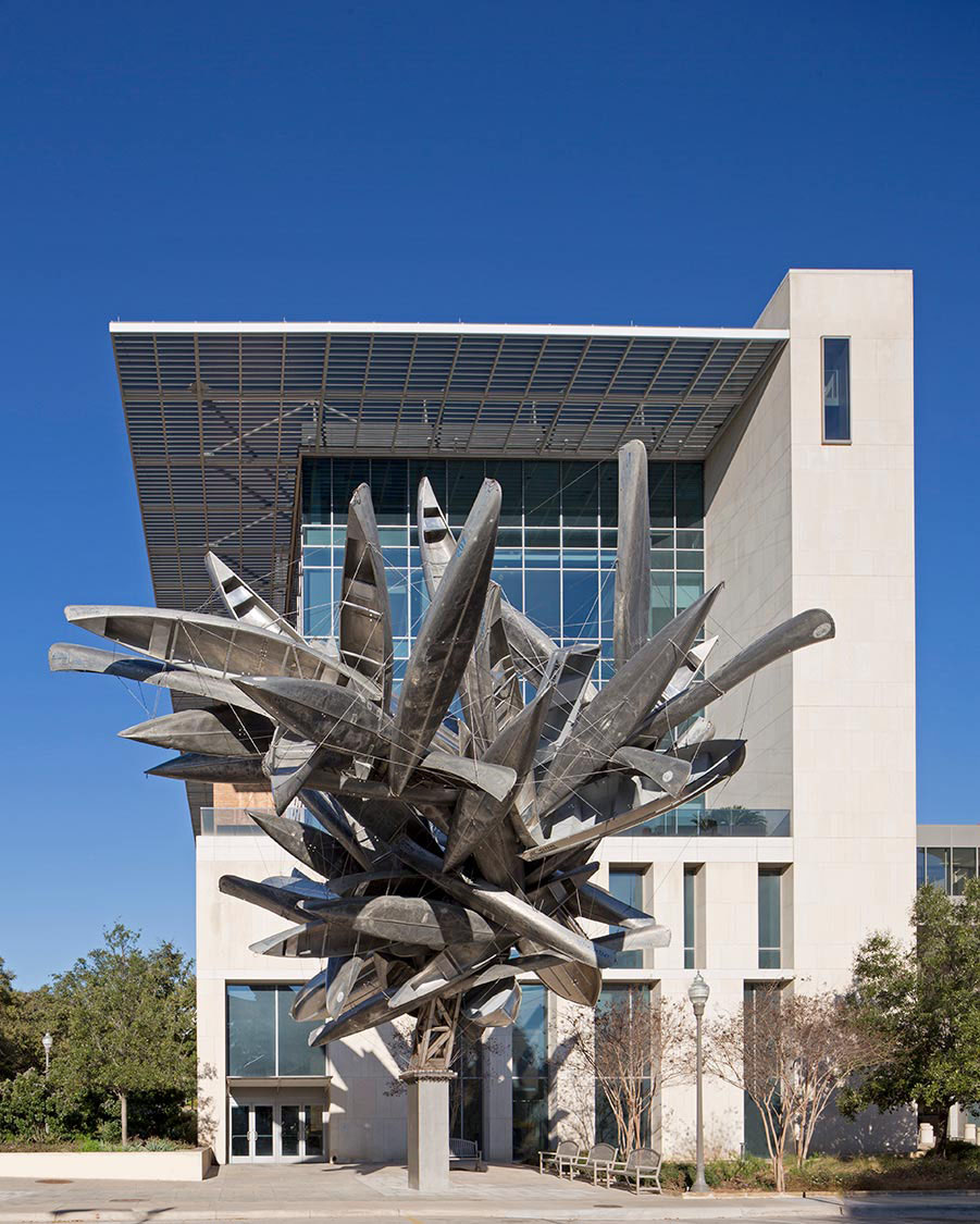 Norman Hackerman Building Sculpture